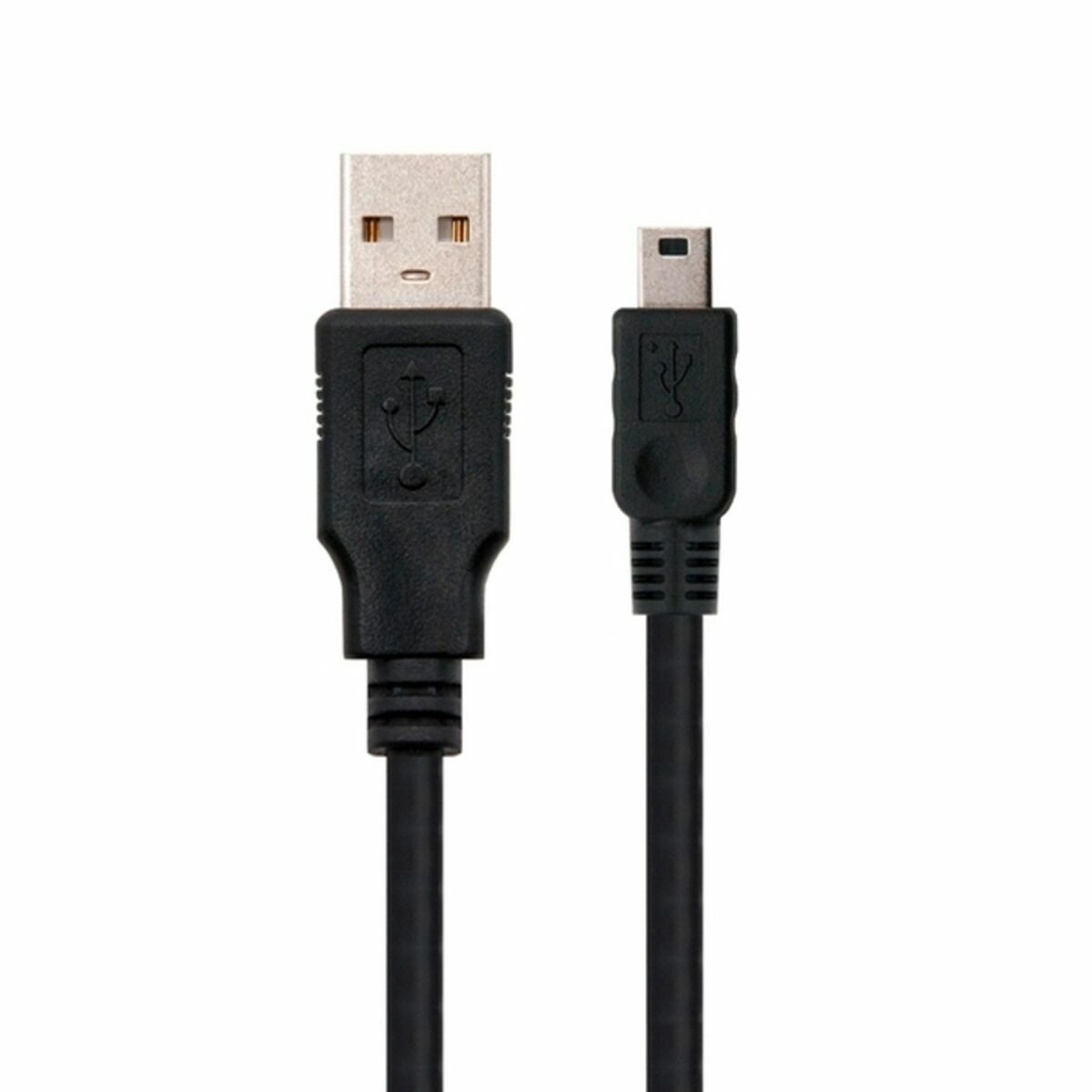 USB C to DisplayPort Adapter NANOCABLE 10.01.0400 Black 50 cm