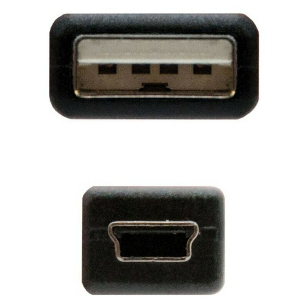 USB C to DisplayPort Adapter NANOCABLE 10.01.0400 Black 50 cm