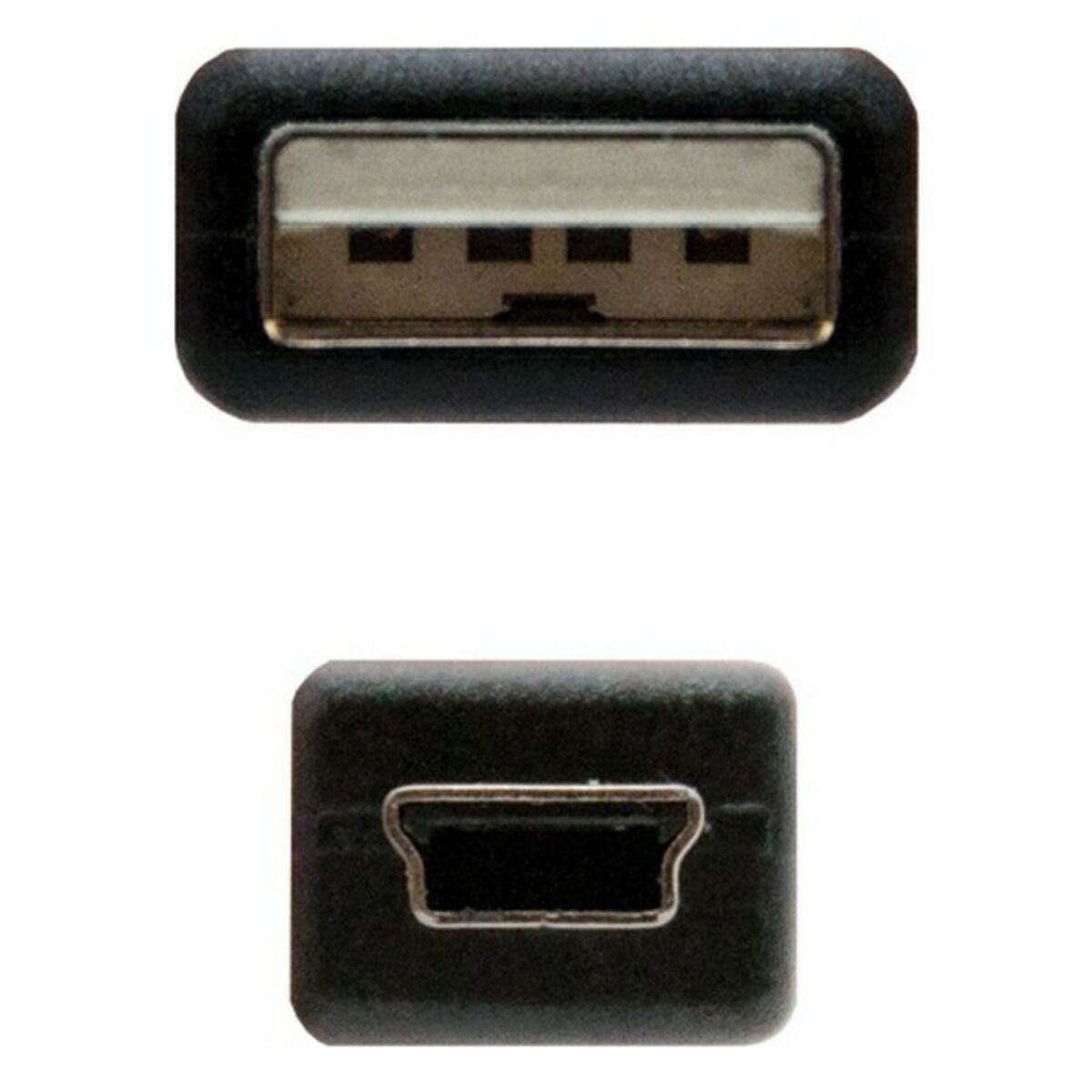 USB C to DisplayPort Adapter NANOCABLE 10.01.0400 Black 50 cm
