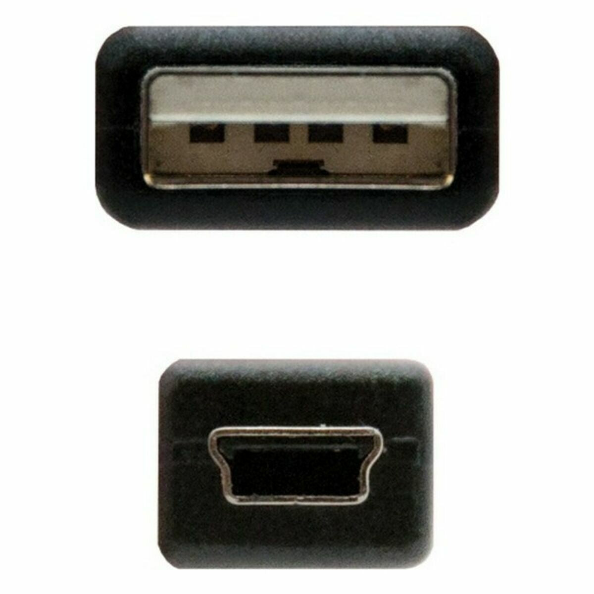 USB C to DisplayPort Adapter NANOCABLE 10.01.0400 Black 50 cm