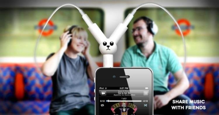 Jack Rabbit Headphone Splitter