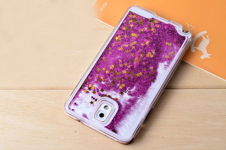 Hot Pink Glitter Phone Case For Samsung