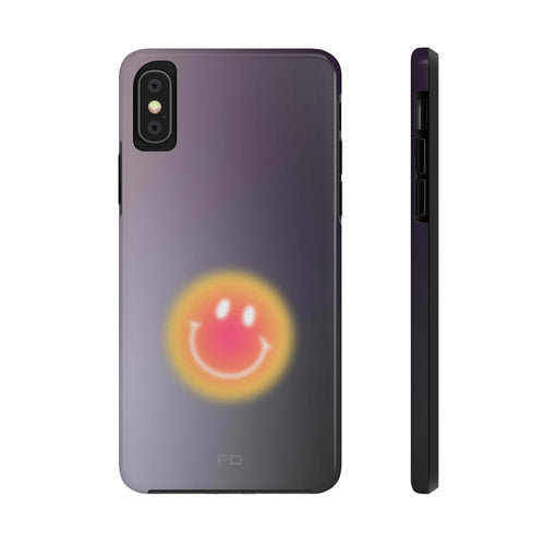 Smiley Face Tough Case für iPhone mit kabellosem Laden