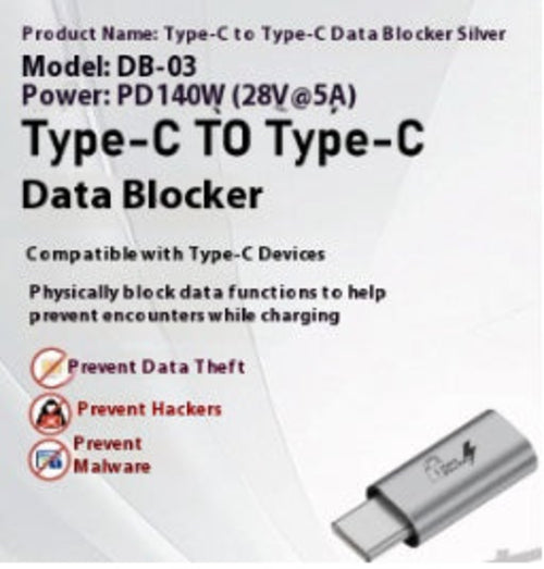 Notebook-Telefon-Datenabschirmungs-USB-Stecker auf Typ-C-Buchsenadapter