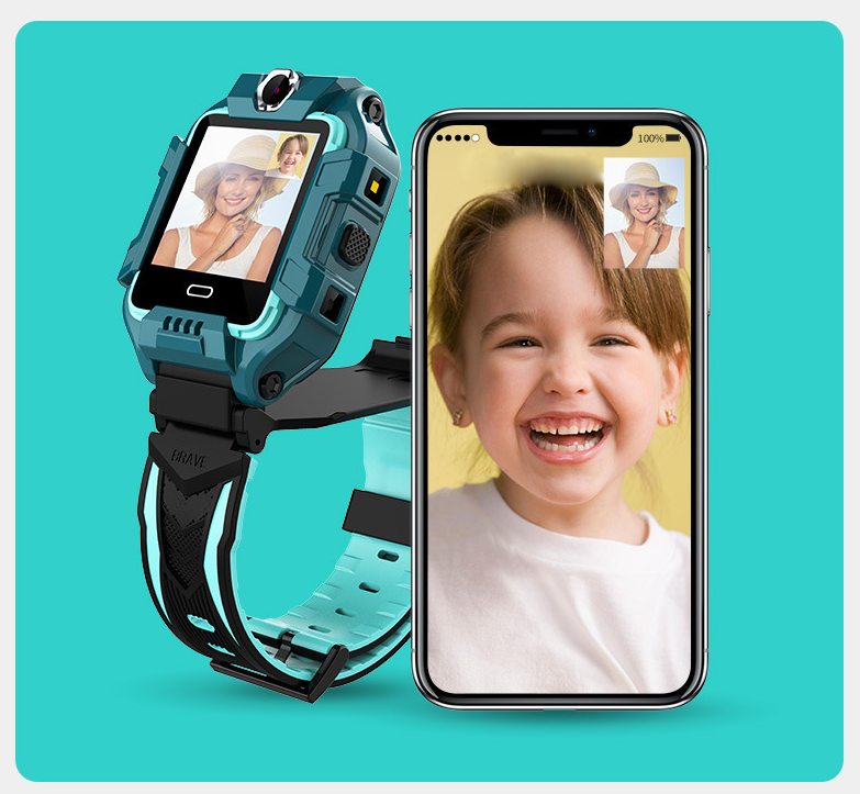 Reloj Inteligente para Niños Rastreador Localizador de Llamadas SOS