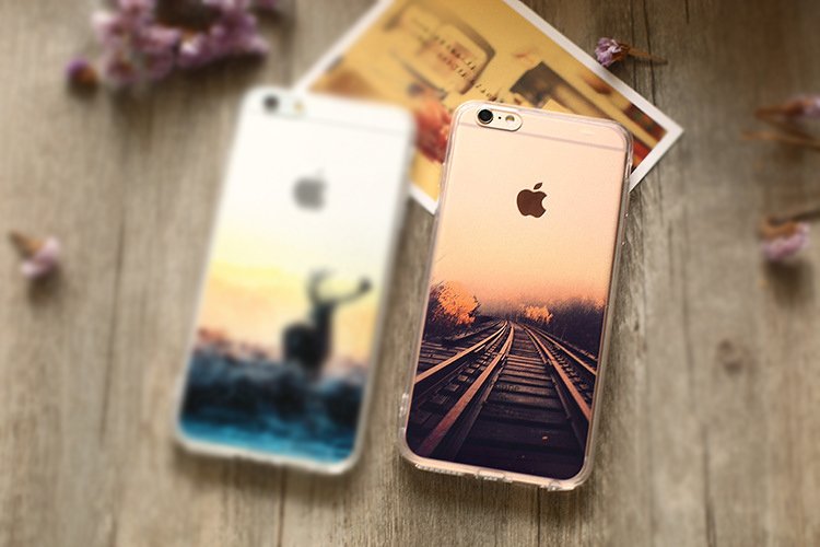 iPhone-Hülle mit Eisenbahnmotiv
