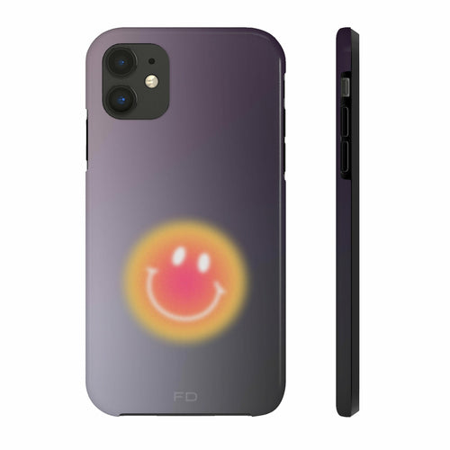 Smiley Face Tough Case für iPhone mit kabellosem Laden