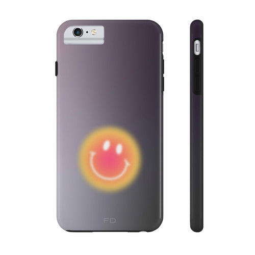 Smiley Face Tough Case für iPhone mit kabellosem Laden