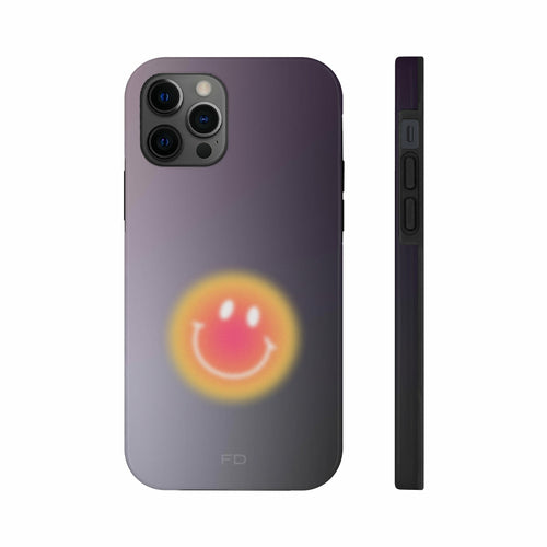 Smiley Face Tough Case für iPhone mit kabellosem Laden