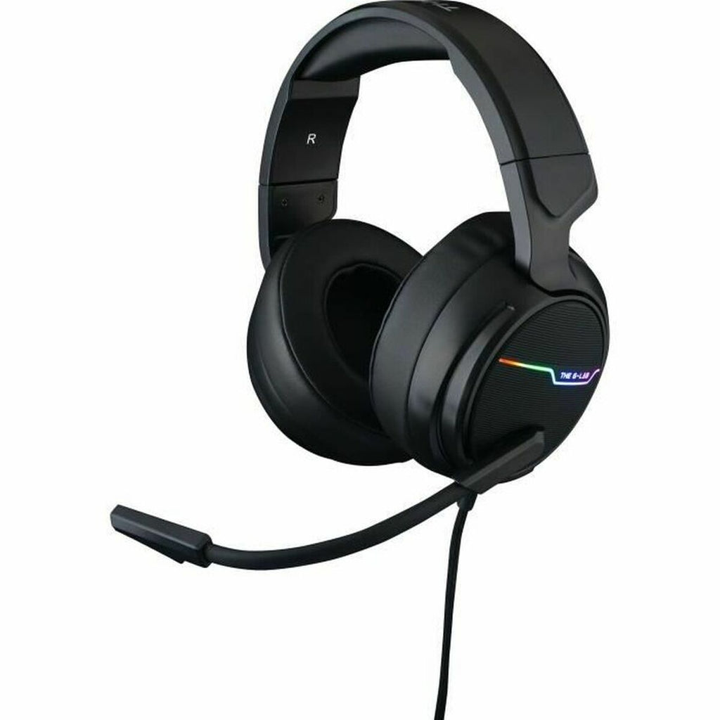 Headphones with Microphone The G-Lab Korp Thallium Black