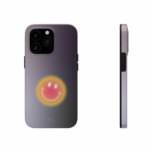 Smiley Face Tough Case für iPhone mit kabellosem Laden