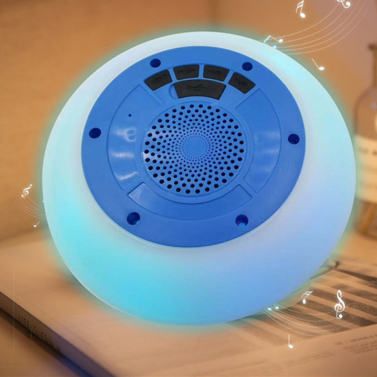 Floatilla Bluetooth LED-fähiger wasserdichter Lautsprecher für Pools und