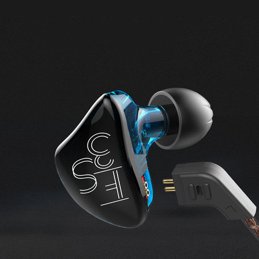 In-Ear-Subwoofer aus Eisen mit kabelgebundenen Kopfhörern
