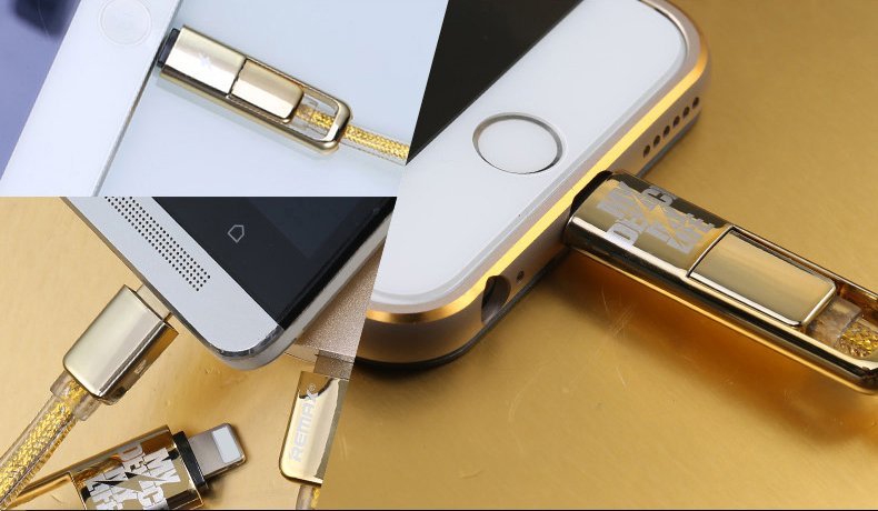 Golden Noodle Two in One Cable