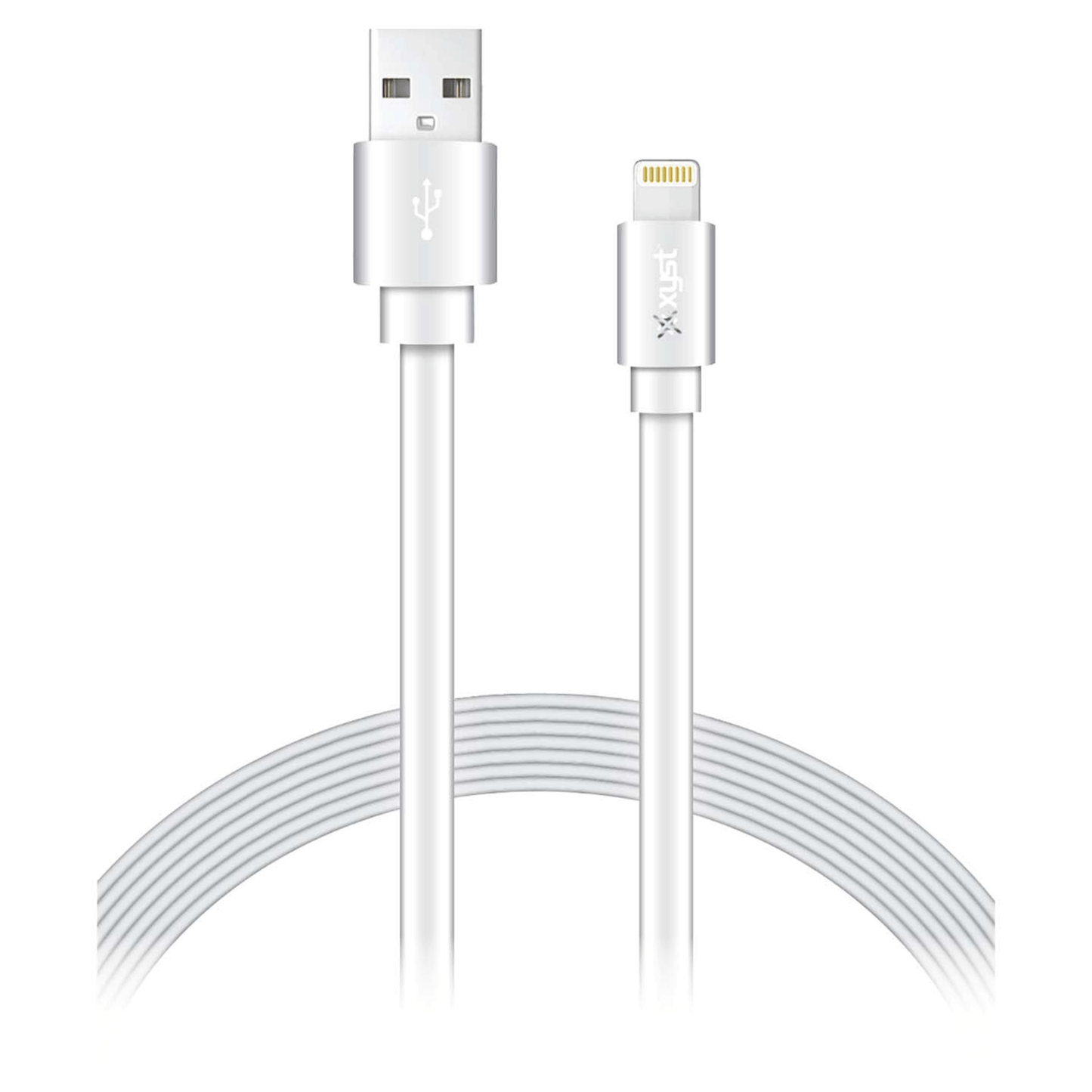 Xyst Charge- und Synchronisations-USB-auf-Lightning-Flachkabel 1,2 m