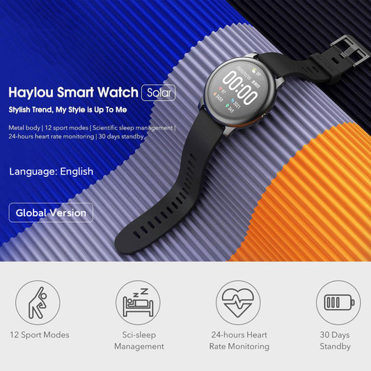 Smartwatch mit Herzfrequenz- und Schlafmonitor