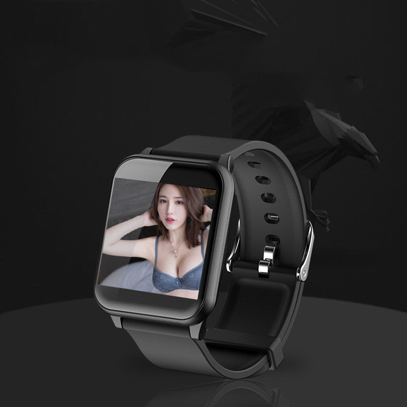 Pulsera Inteligente con Pantalla Grande a Color HD, Reloj Deportivo Resistente al Agua