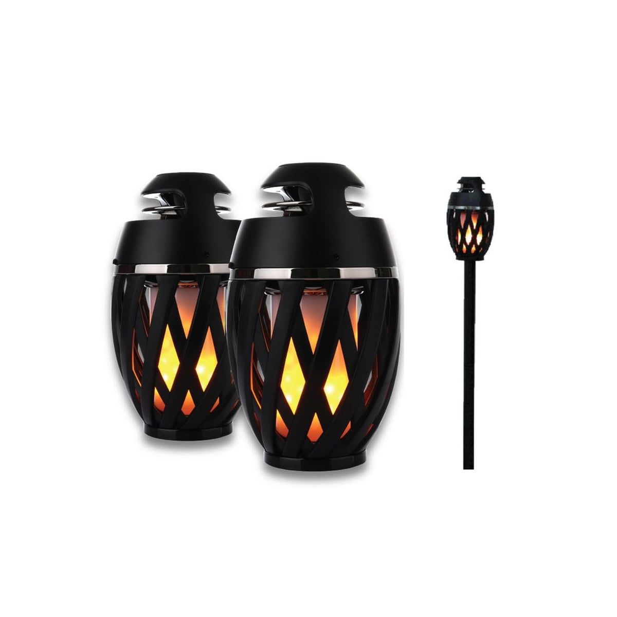 Tiki Tiki To To Outdoor-LED-Fackel mit Bluetooth-Lautsprecher