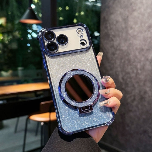 Gradient Flash Mirror Phone Cases in Multiple Colors for Stylish