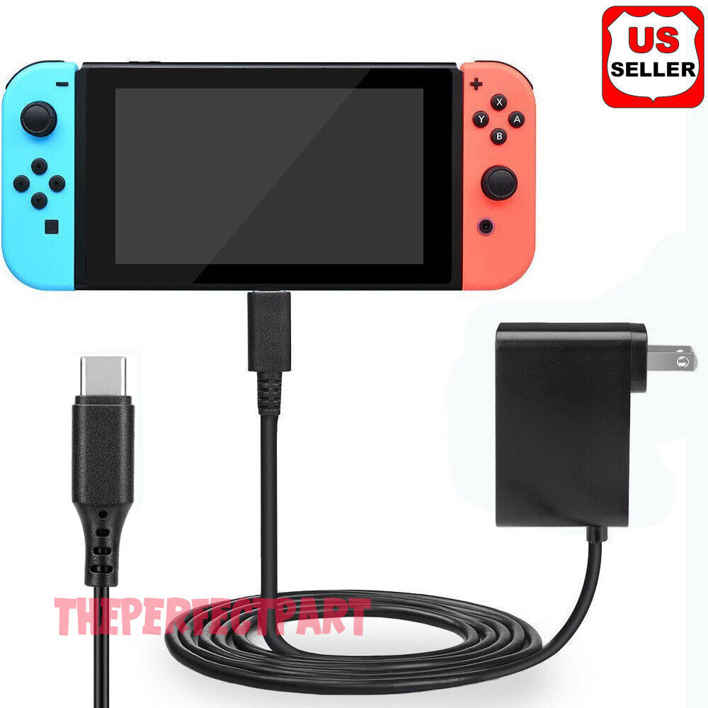 Für Nintendo Switch Netzteil AC Adapter Ladegerät für Zuhause und Reisen