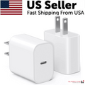 20W USB C Super Fast Charger PD To Type C Cable For iPhone 15 iPad