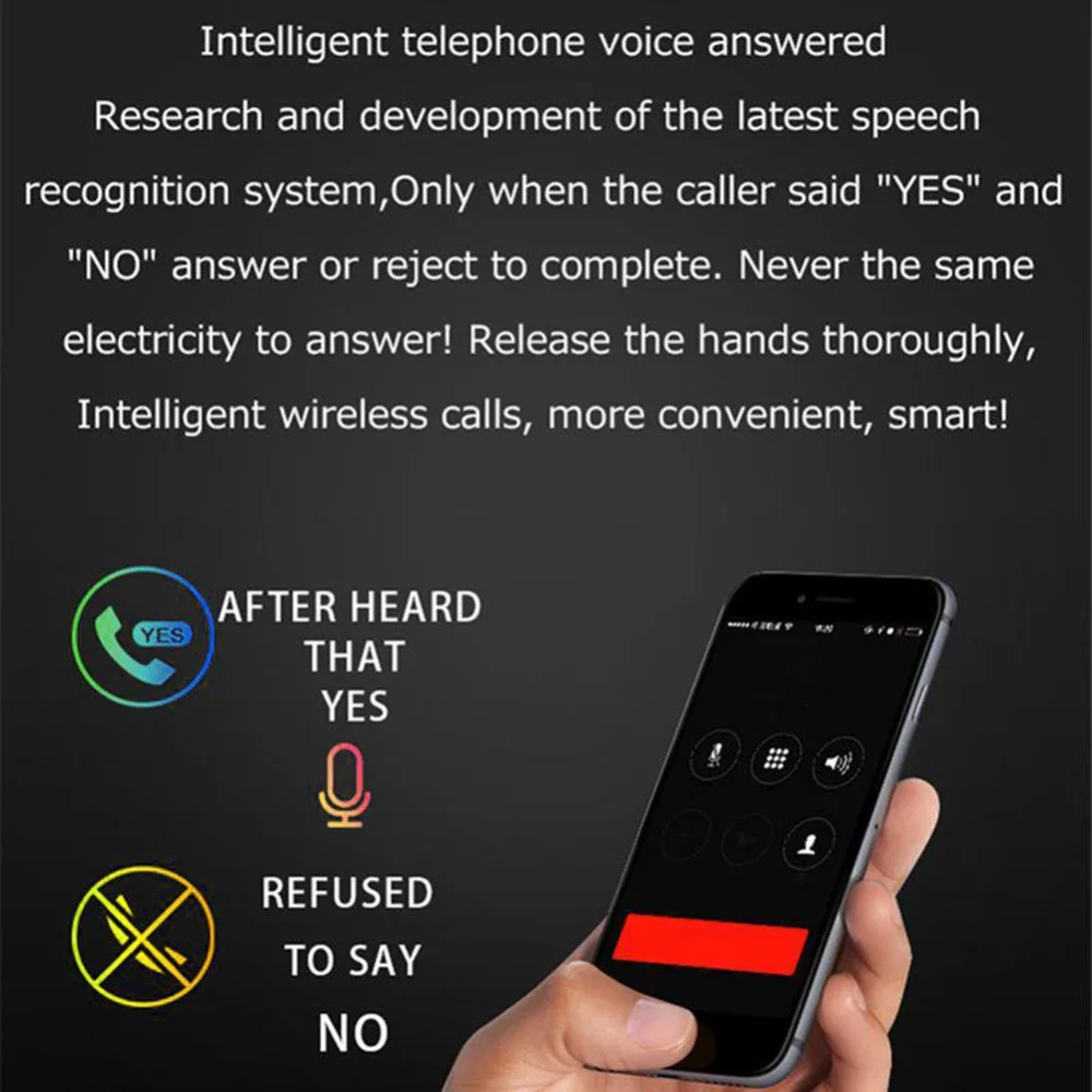 Ohrhörer Bluetooth Kabelloses Freisprech-Fahr-Headset Kopfhörer