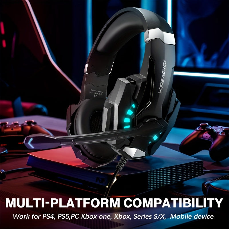 PS5 Wired Gaming Headset with 40mm Surround Sound-2