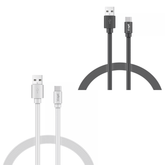 Xyst Lade- und Synchronisationskabel USB auf USB-C Flachband 1,2 m