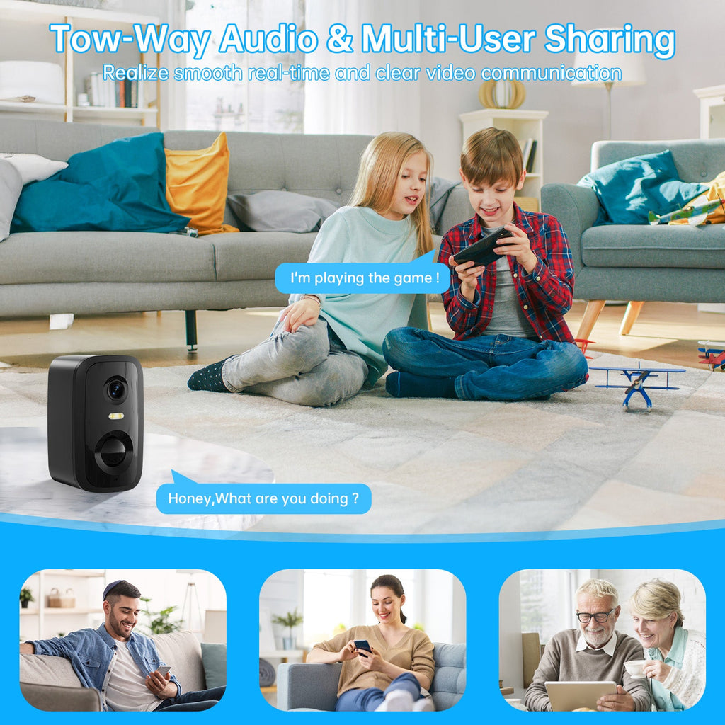 Low Power Security Camera CL30 Outdoor Security Cameras Motion