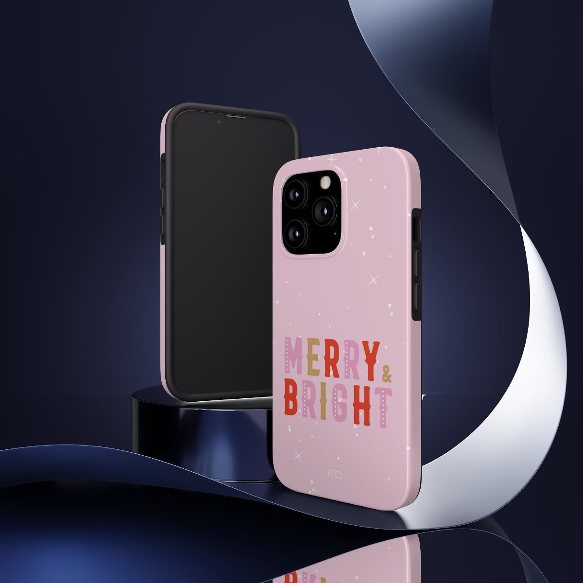 Merry & Bright Handyhülle für iPhone mit kabelloser Ladefunktion