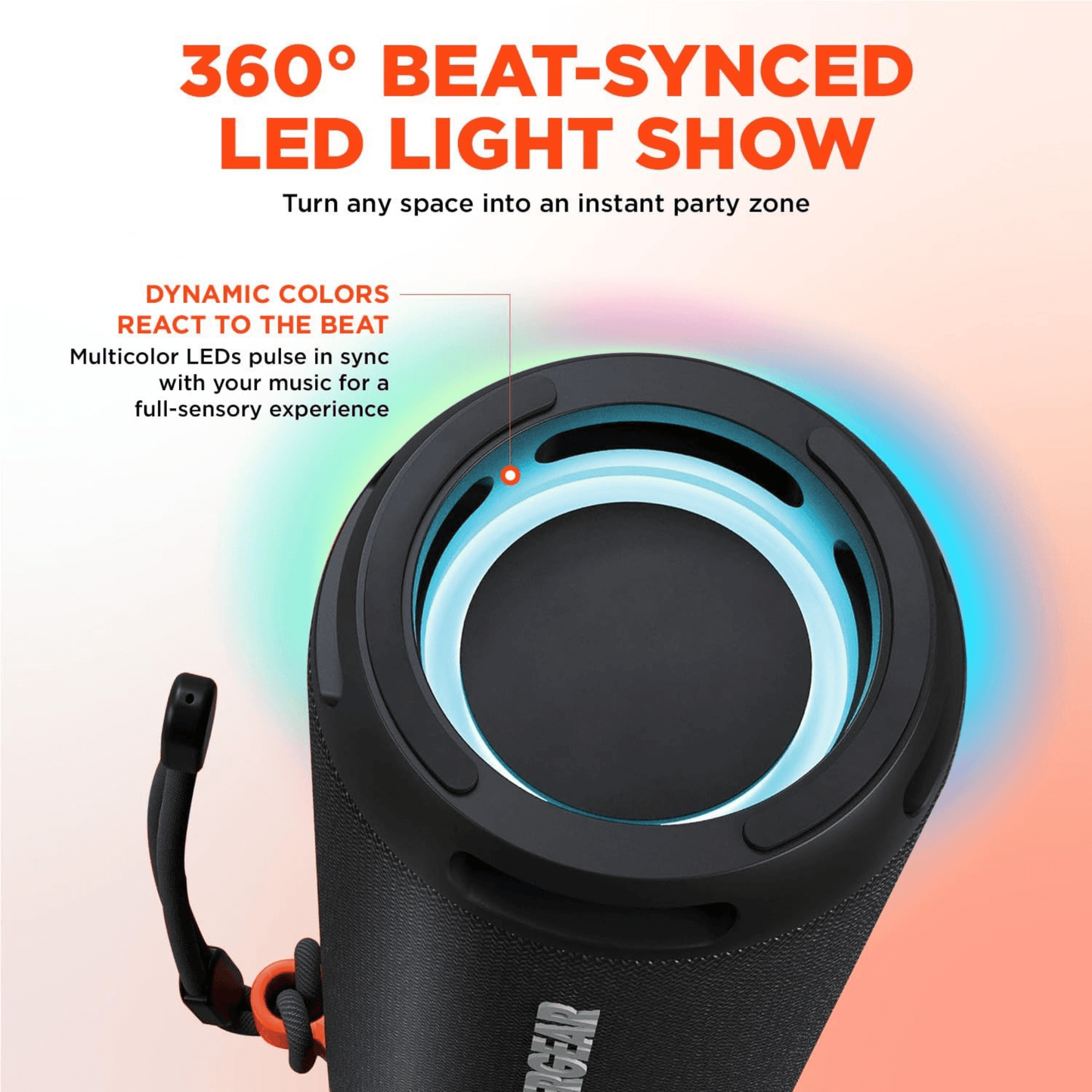 HyperGear SoundTower Tragbarer Bluetooth-Lautsprecher
