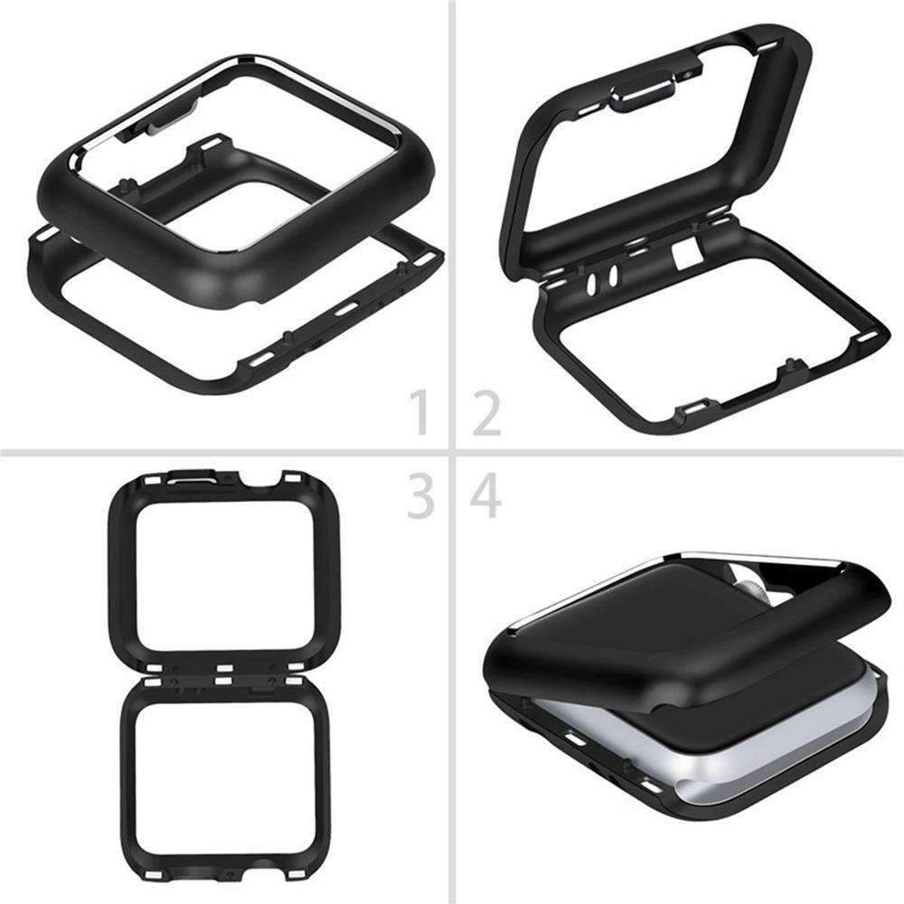 AMZER Armor Aluminum Magnetische Schnapphülle für Apple Watch Series 4 44mm