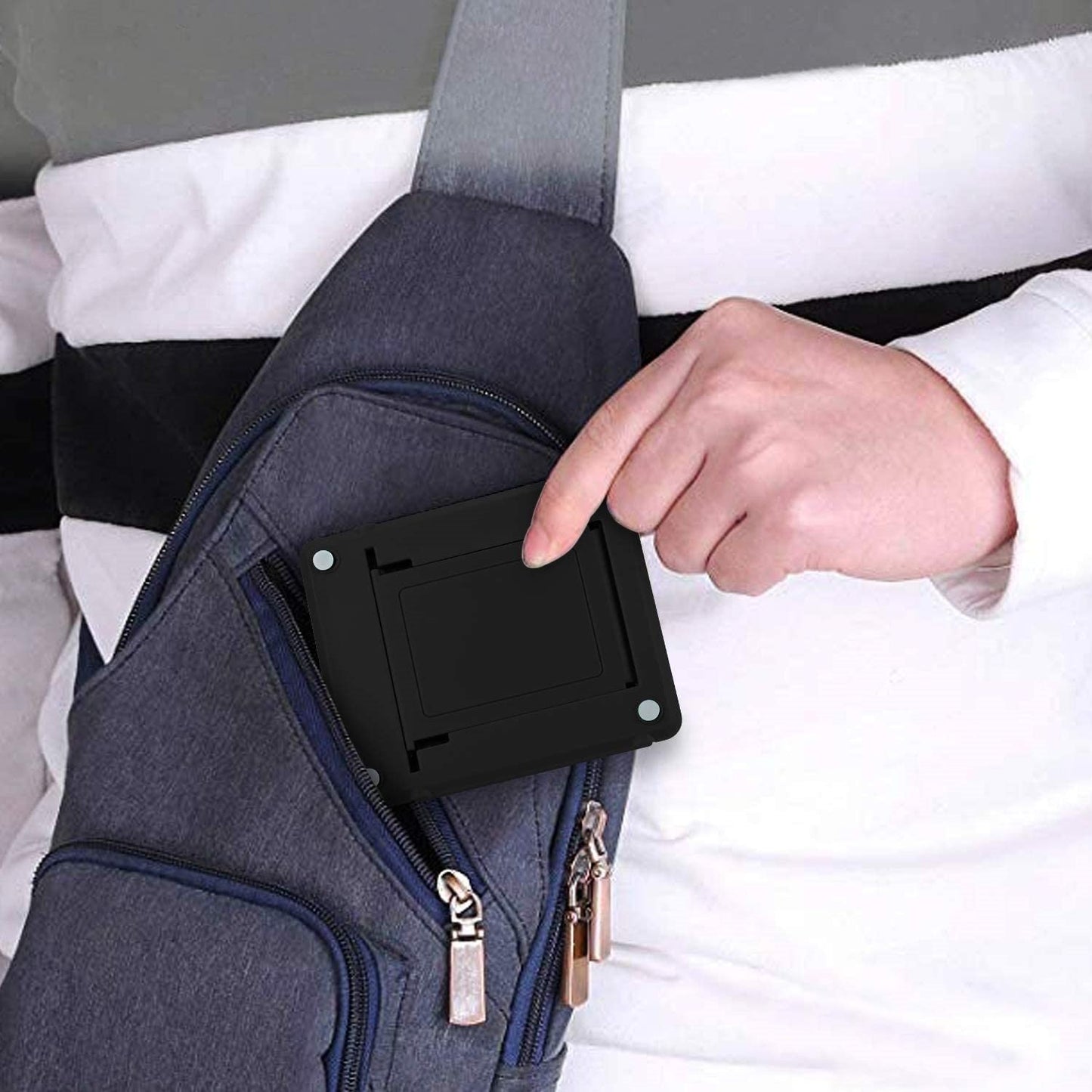 Telefon-/Tablet-Ständer, faltbarer, mehrfach verstellbarer Halter für Telefon und Tablet