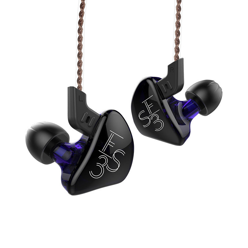 In-Ear-Subwoofer aus Eisen mit kabelgebundenen Kopfhörern