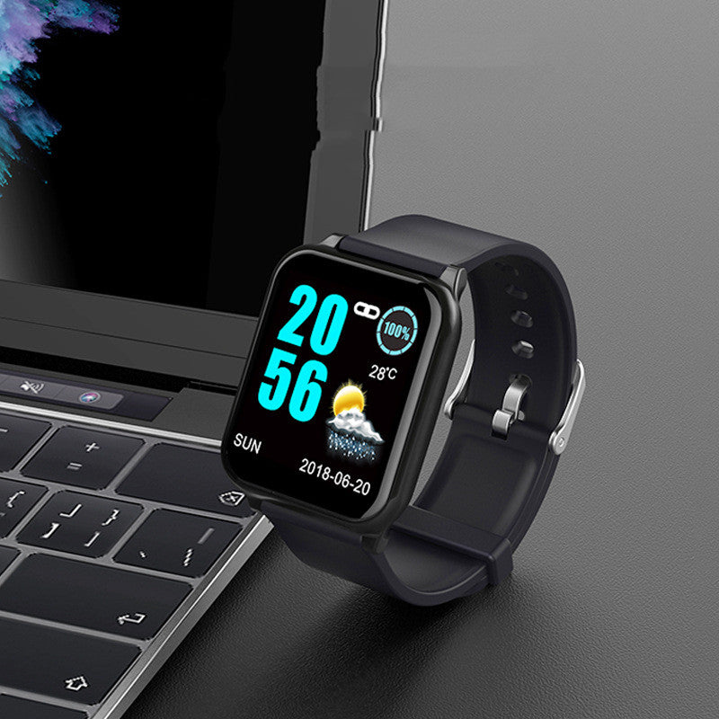 Pulsera Inteligente con Pantalla Grande a Color HD, Reloj Deportivo Resistente al Agua