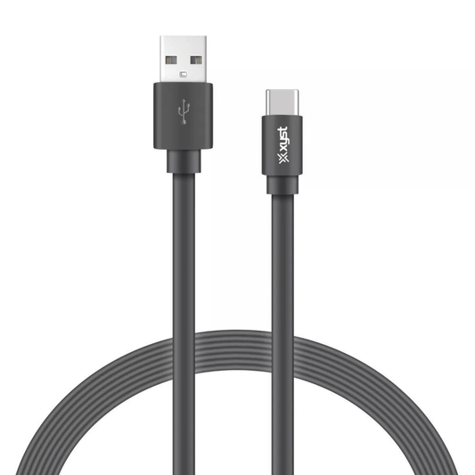 Xyst Lade- und Synchronisationskabel USB auf USB-C Flachband 1,2 m