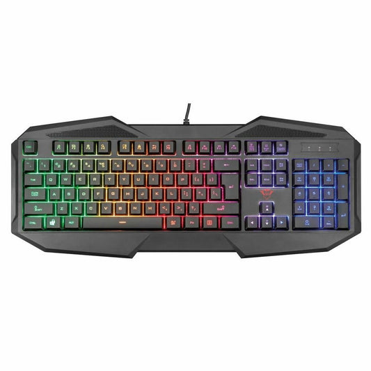 Gaming-Tastatur Trust 22279 GXT830XL Schwarz Spanisch Qwerty