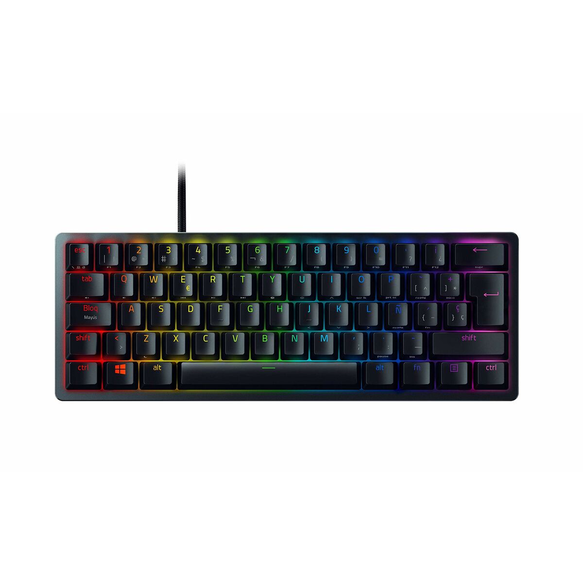 Gaming-Tastatur Razer Huntsman Mini (Red Switch) Spanisches Qwerty