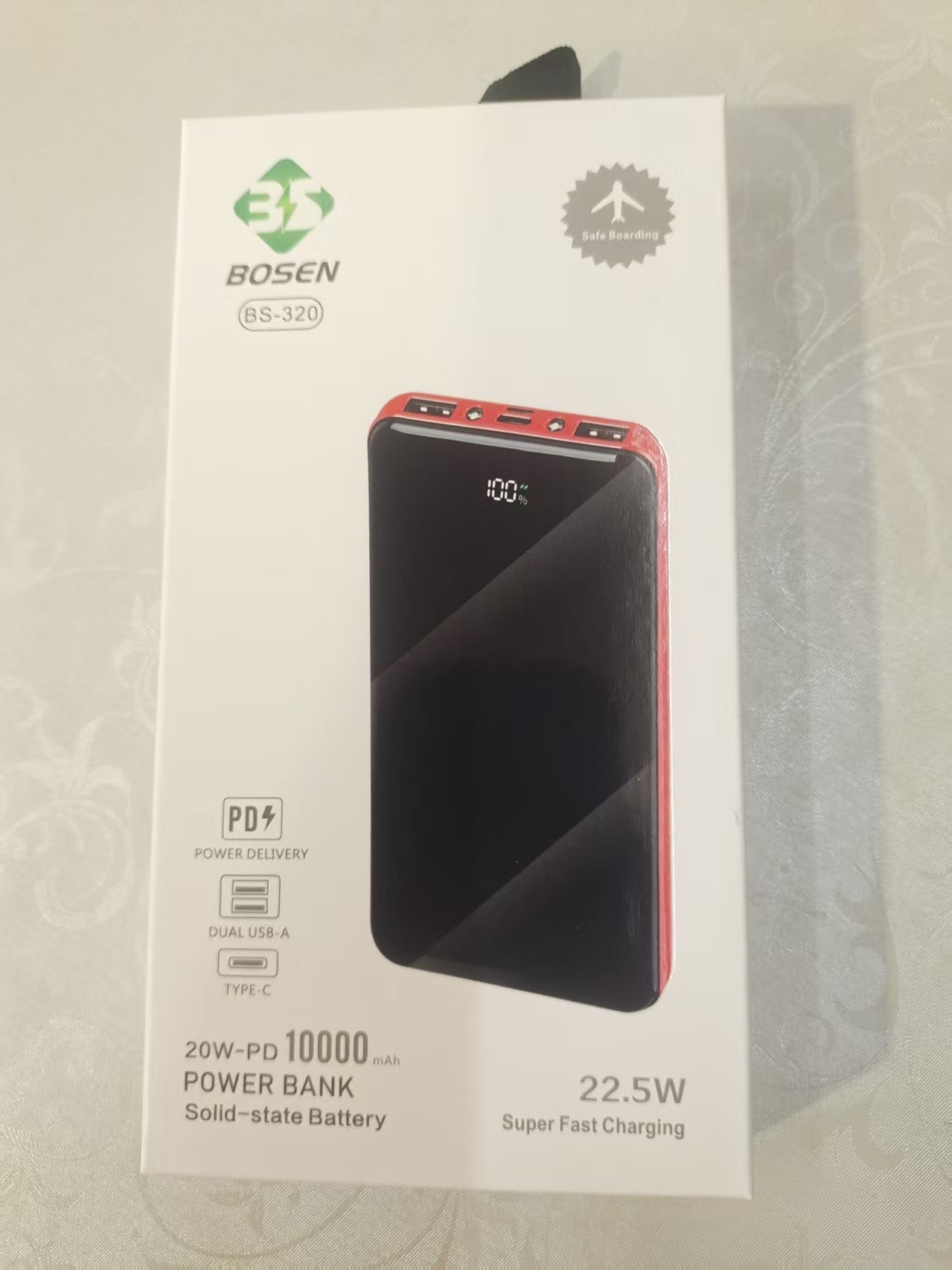 Portable Power Bank  Fast Charging Universal Battery Pack For IPhone,