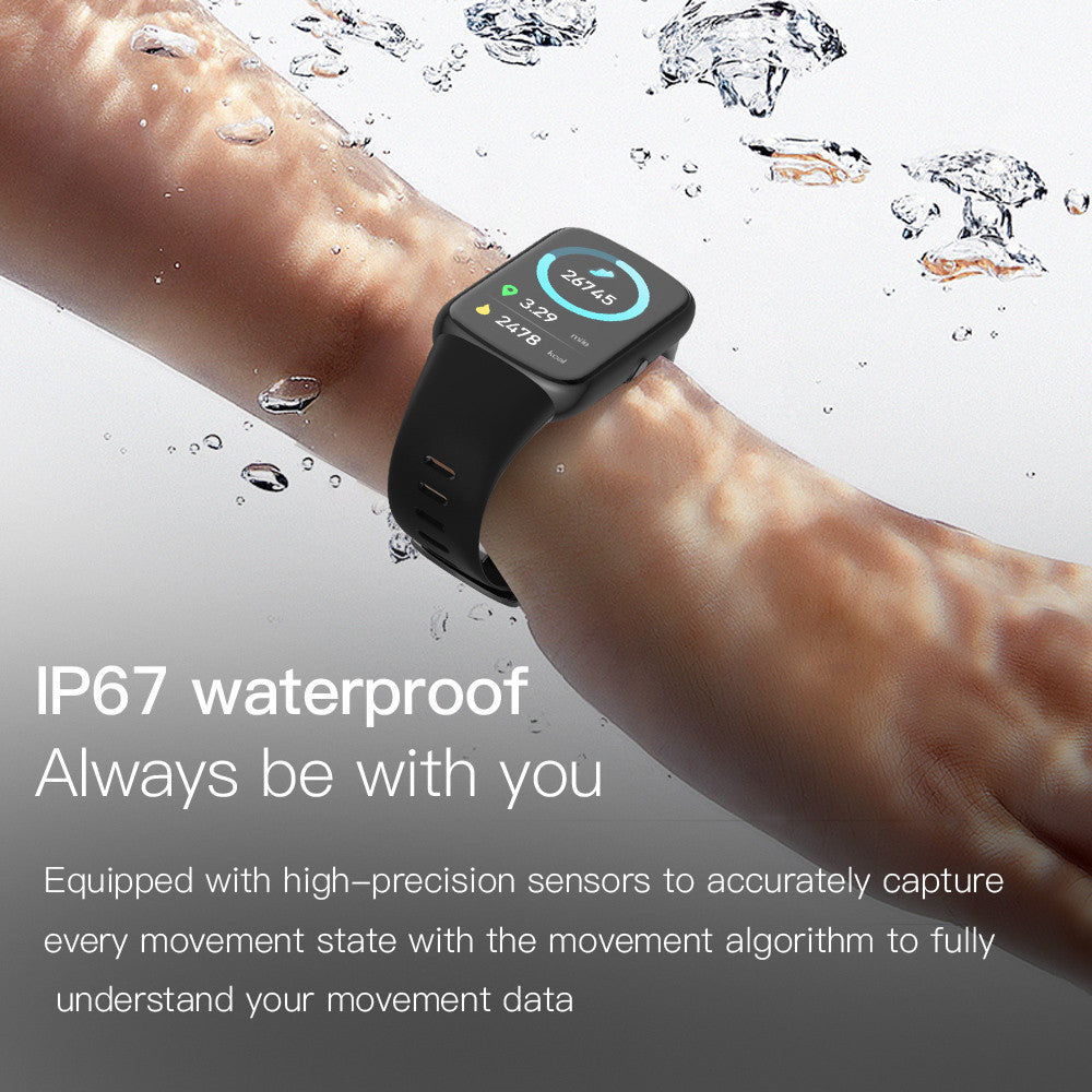Reloj Bluetooth deportivo con podómetro y oxímetro de contacto completo