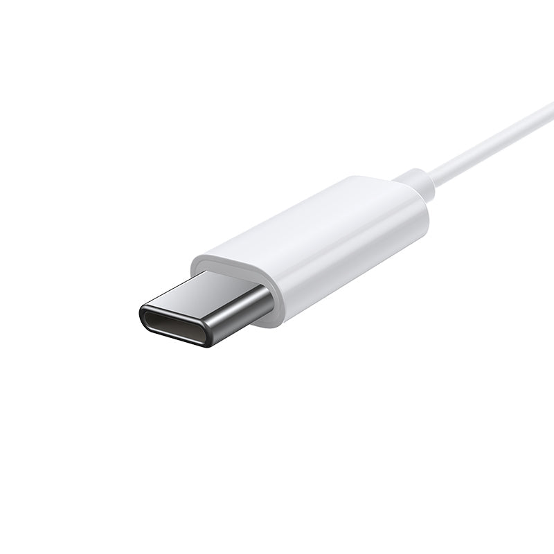 Auricular con cable tipo C intrauditivo lateral