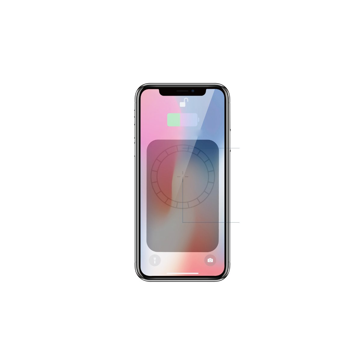 Kabelloses magnetisches Ladegerät und Powerbank für iPhone 12