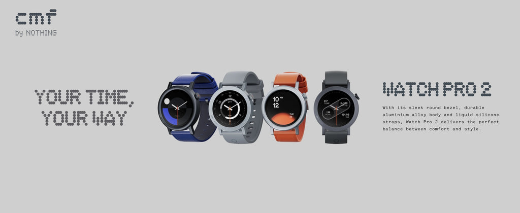 CMF by Nothing Watch Pro 2 Smartwatch with 1.32’’ AMOLED Display, 11 Days Battery Life, Bluetooth Calls with AI Noise Reduction, GPS, Android iOS