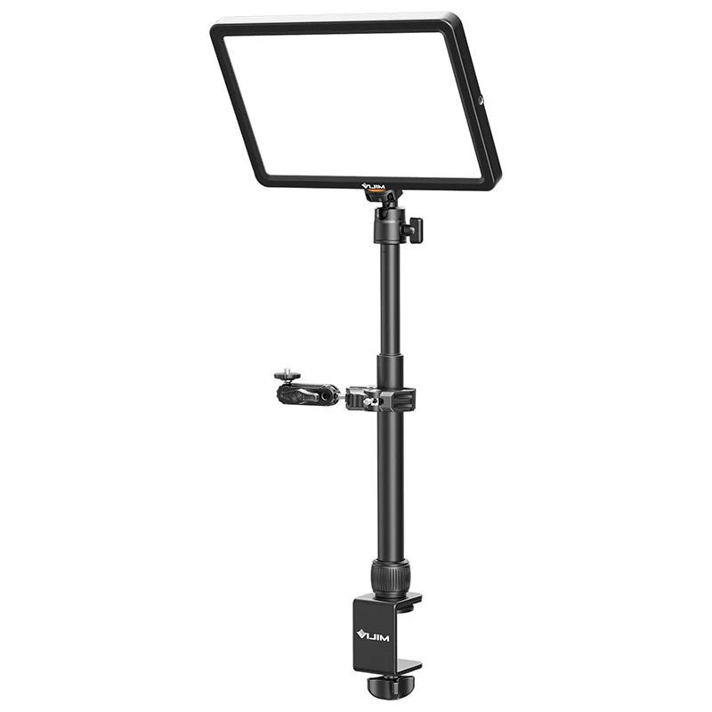 Ulanzi VIJIM K20 pro Desktop Led Panel Lights Photography Studio Lamp Fill light With Super Clamp Extend Stand for Live Stream