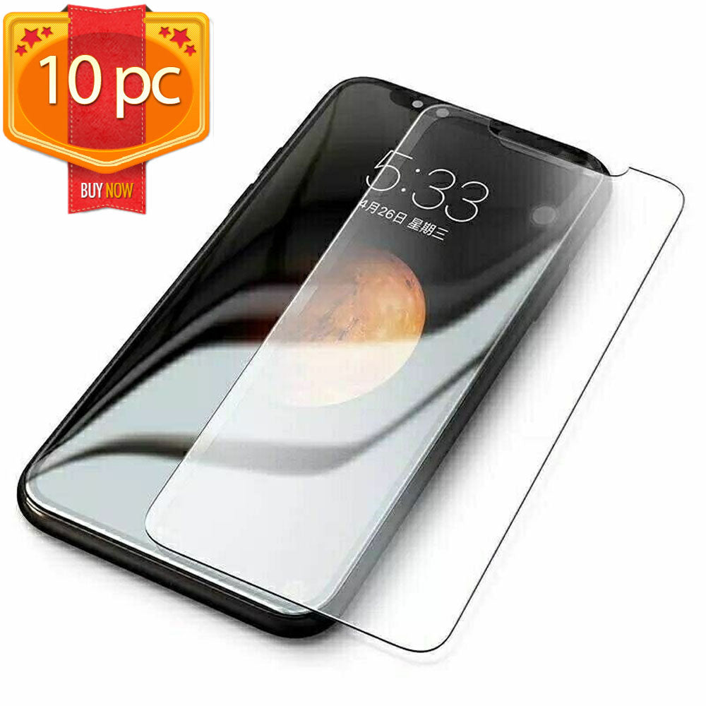 10 Stk. Displayschutzfolie aus transparentem gehärtetem Glas für iPhone 12 Mini
