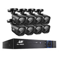 UL-TECH 1080P Security Camera System 8CH DVR with 8 CCTV Square