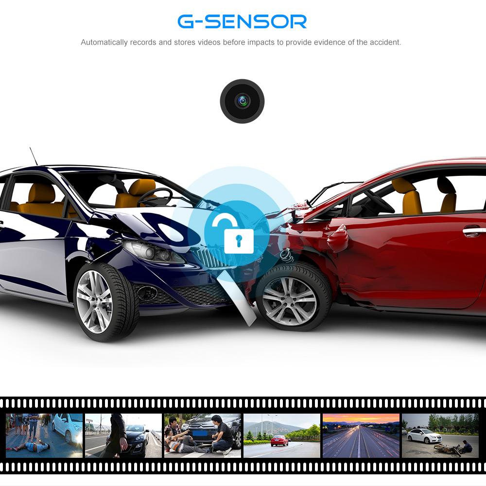 Black Box Dashcam 1080P G-Sensor Loop-Aufnahme Auto-Kamera