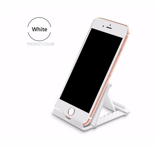 Telefon-/Tablet-Ständer, faltbarer, mehrfach verstellbarer Halter für Telefon und Tablet