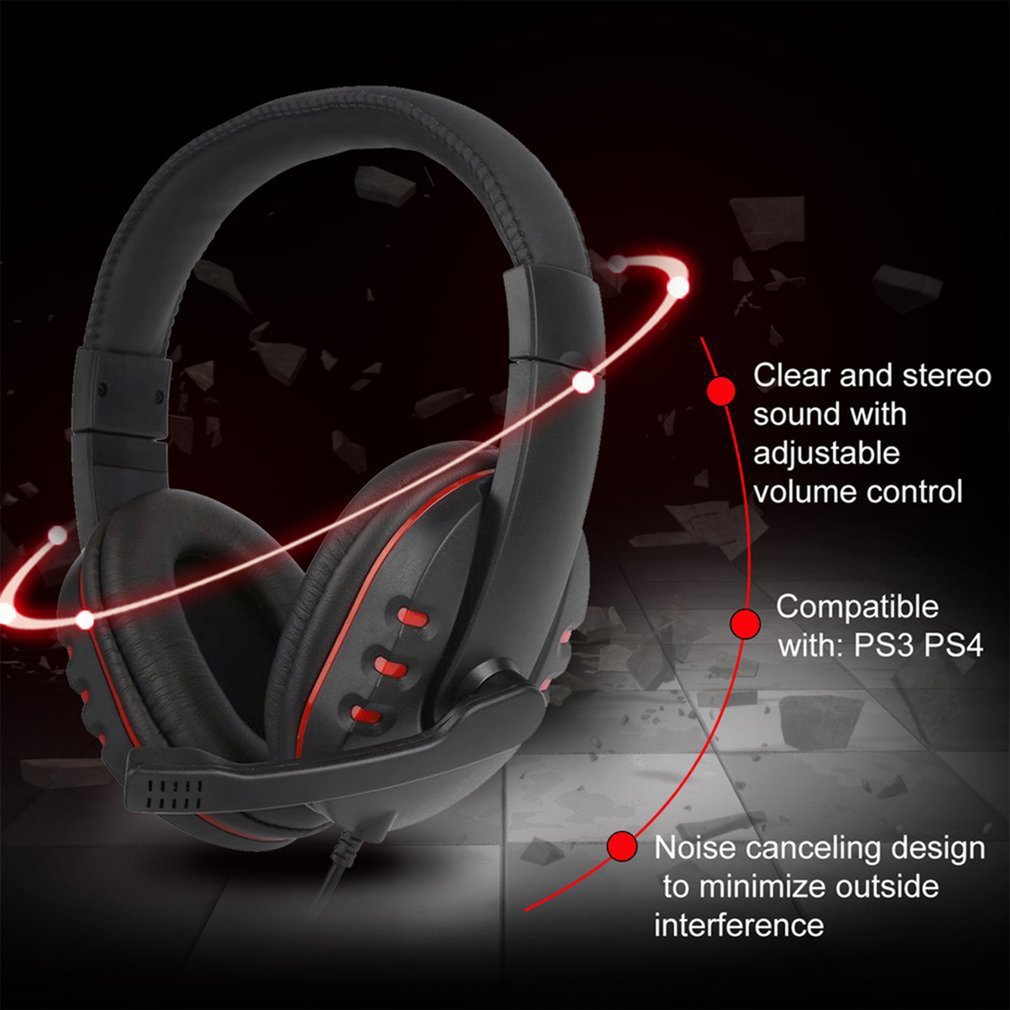 Komfortables USB-Kabel-Stereo-Mikrofon-Headset