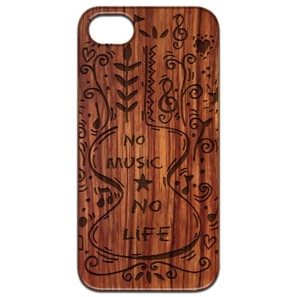 No Music No Life - Engraved